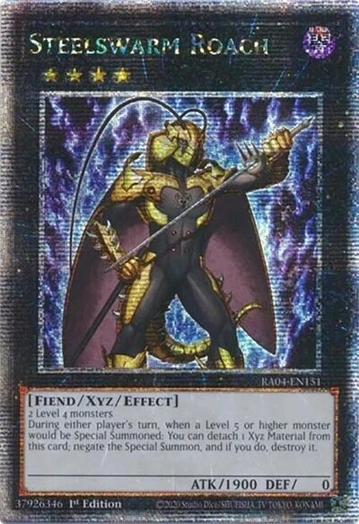 Steelswarm Roach (Quarter Century Secret Rare) (RA04-EN151) [Quarter Century Stampede]