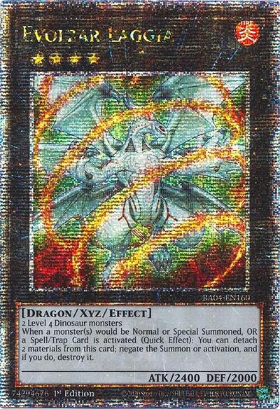 Evolzar Laggia (Quarter Century Secret Rare) (RA04-EN160) [Quarter Century Stampede]