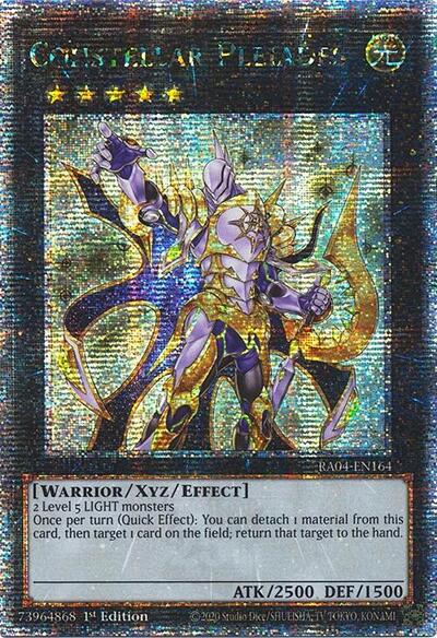 Constellar Pleiades (Quarter Century Secret Rare) (RA04-EN164) [Quarter Century Stampede]