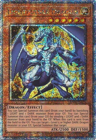 Lightpulsar Dragon (Quarter Century Secret Rare) (RA04-EN176) [Quarter Century Stampede]