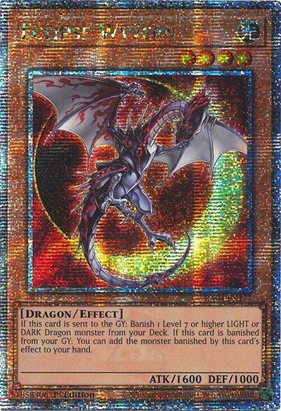 Eclipse Wyvern (Quarter Century Secret Rare) (RA04-EN177) [Quarter Century Stampede]