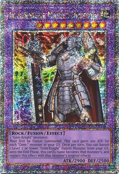 Gem-Knight Master Diamond (Quarter Century Secret Rare) (RA04-EN178) [Quarter Century Stampede]