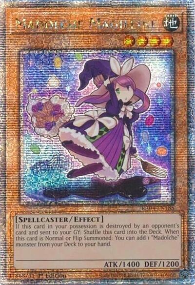 Madolche Magileine (Quarter Century Secret Rare) (RA04-EN185) [Quarter Century Stampede]