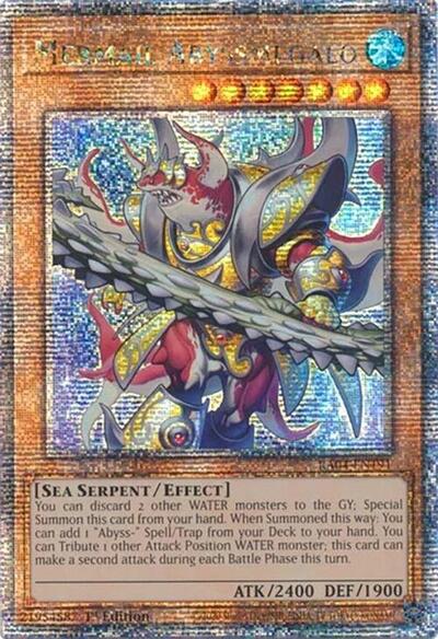 Mermail Abyssmegalo (Quarter Century Secret Rare) (RA04-EN191) [Quarter Century Stampede]