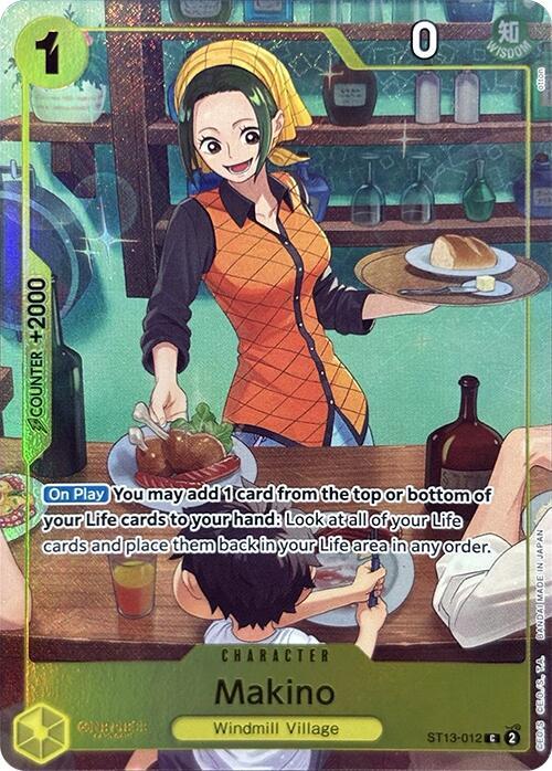 Makino (Premium Card Collection -Best Selection Vol. 3-) (ST13-012) [One Piece Promotion Cards]