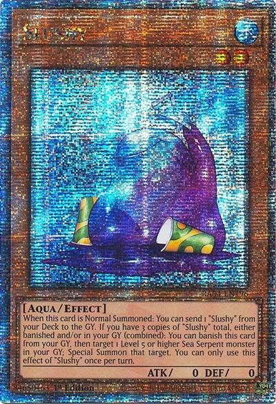 Slushy (Quarter Century Secret Rare) (RA04-EN196) [Quarter Century Stampede]