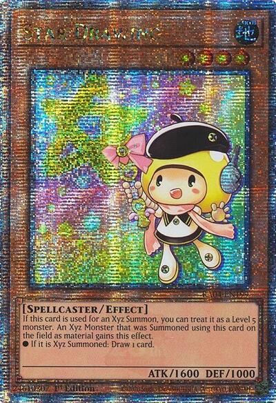 Star Drawing (Quarter Century Secret Rare) (RA04-EN199) [Quarter Century Stampede]