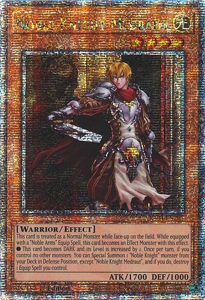 Noble Knight Medraut (Quarter Century Secret Rare) (RA04-EN205) [Quarter Century Stampede]