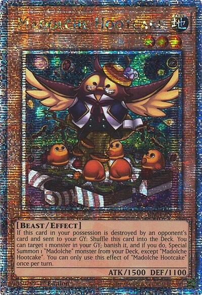 Madolche Hootcake (Quarter Century Secret Rare) (RA04-EN206) [Quarter Century Stampede]