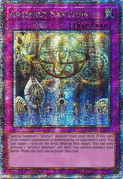 Artifact Sanctum (Quarter Century Secret Rare) (RA04-EN217) [Quarter Century Stampede]