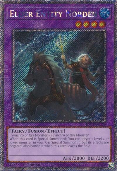 Elder Entity Norden (Platinum Secret Rare) (RA04-EN226) [Quarter Century Stampede]