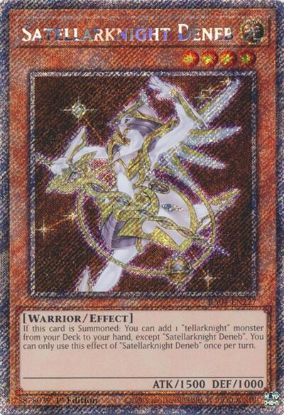 Satellarknight Deneb (Platinum Secret Rare) (RA04-EN227) [Quarter Century Stampede]