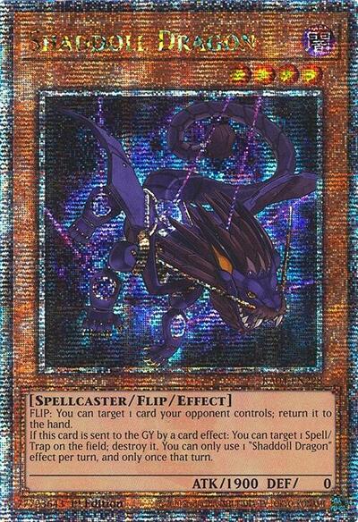 Shaddoll Dragon (Quarter Century Secret Rare) (RA04-EN228) [Quarter Century Stampede]