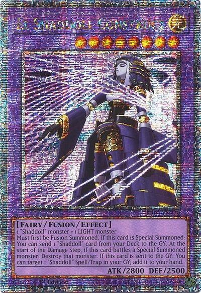 El Shaddoll Construct (Quarter Century Secret Rare) (Alternate Art) (RA04-EN229) [Quarter Century Stampede]