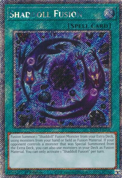 Shaddoll Fusion (Platinum Secret Rare) (RA04-EN231) [Quarter Century Stampede]