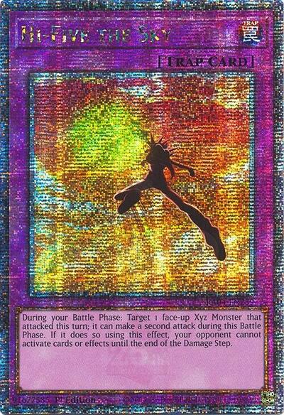 Hi-Five the Sky (Quarter Century Secret Rare) (RA04-EN239) [Quarter Century Stampede]