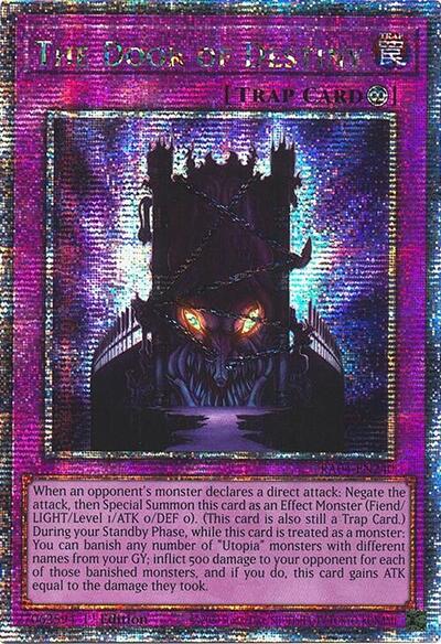 The Door of Destiny (Quarter Century Secret Rare) (RA04-EN240) [Quarter Century Stampede]