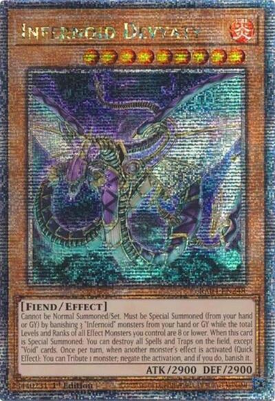 Infernoid Devyaty (Quarter Century Secret Rare) (RA04-EN248) [Quarter Century Stampede]