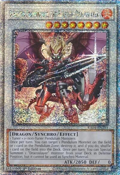 Ignister Prominence, the Blasting Dracoslayer (Quarter Century Secret Rare) (RA04-EN253) [Quarter Century Stampede]
