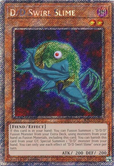 D/D Swirl Slime (Platinum Secret Rare) (RA04-EN258) [Quarter Century Stampede]