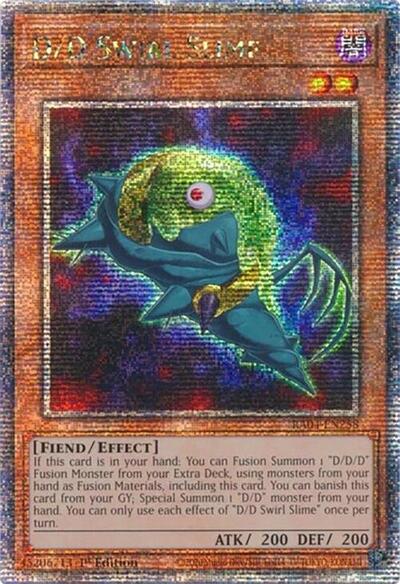 D/D Swirl Slime (Quarter Century Secret Rare) (RA04-EN258) [Quarter Century Stampede]