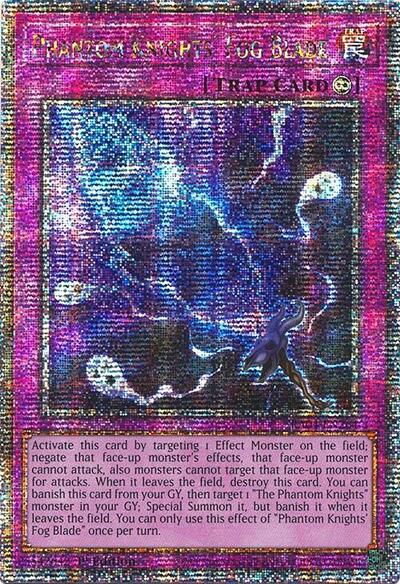 Phantom Knights' Fog Blade (Quarter Century Secret Rare) (RA04-EN264) [Quarter Century Stampede]