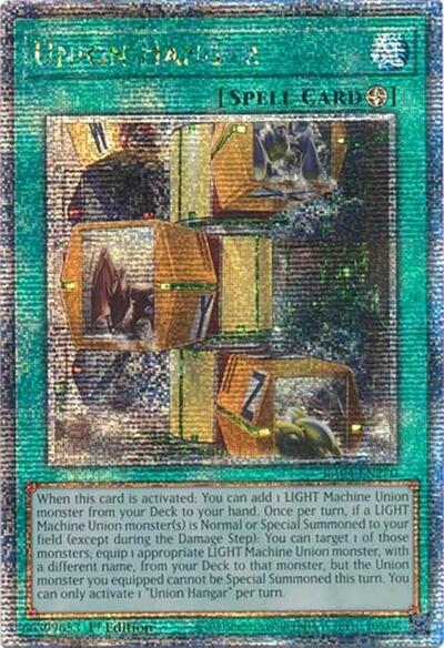Union Hangar (Quarter Century Secret Rare) (RA04-EN270) [Quarter Century Stampede]