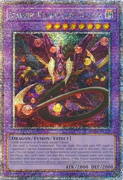 Starving Venom Fusion Dragon (Quarter Century Secret Rare) (RA04-EN272) [Quarter Century Stampede]