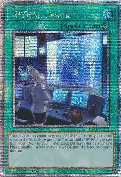SPYRAL Resort (Quarter Century Secret Rare) (RA04-EN277) [Quarter Century Stampede]