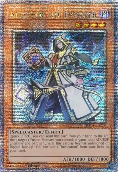 Aleister the Invoker (Quarter Century Secret Rare) (RA04-EN278) [Quarter Century Stampede]