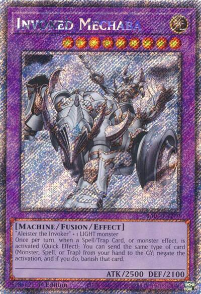 Invoked Mechaba (Platinum Secret Rare) (RA04-EN279) [Quarter Century Stampede]
