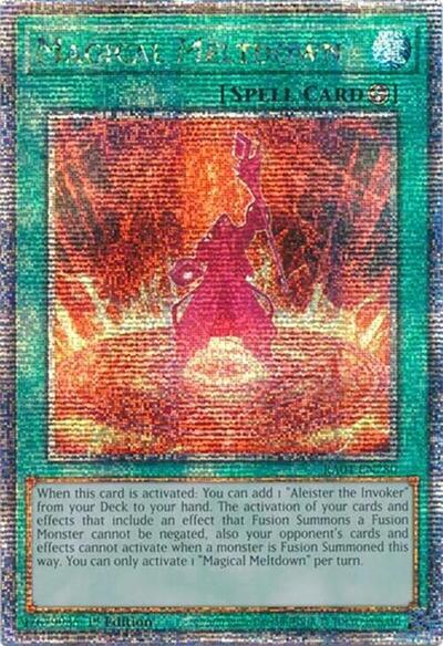 Magical Meltdown (Quarter Century Secret Rare) (RA04-EN280) [Quarter Century Stampede]