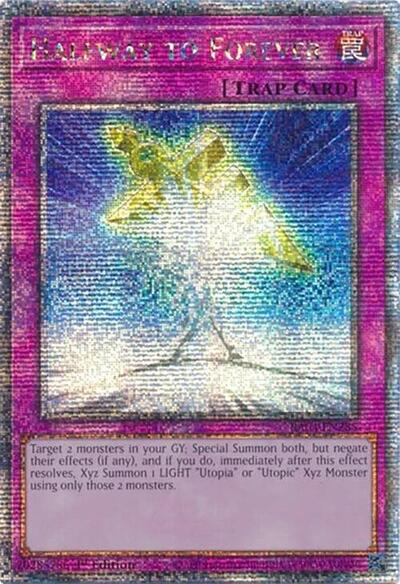 Halfway to Forever (Quarter Century Secret Rare) (RA04-EN285) [Quarter Century Stampede]