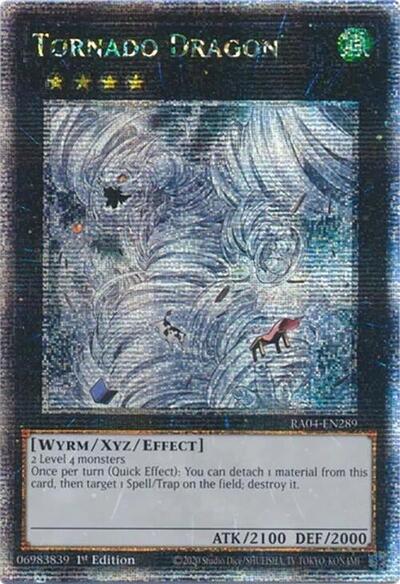 Tornado Dragon (Quarter Century Secret Rare) (RA04-EN289) [Quarter Century Stampede]