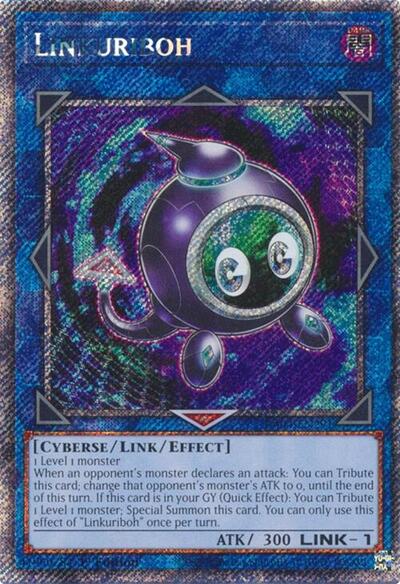 Linkuriboh (Platinum Secret Rare) (RA04-EN291) [Quarter Century Stampede]