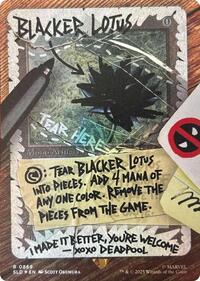Blacker Lotus (Rainbow Foil) (869) [Secret Lair Drop Series]