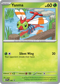 Yanma - 185 (185) [SV: Scarlet & Violet Promo Cards]