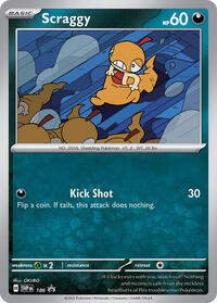 Scraggy - 186 (186) [SV: Scarlet & Violet Promo Cards]
