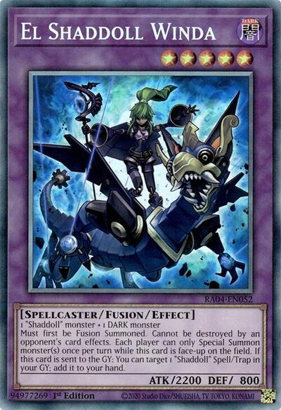 El Shaddoll Winda (PCR) (RA04-EN052) [Quarter Century Stampede]