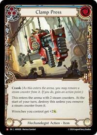 Clamp Press (AMX026) [Armory Deck: Maxx Nitro]