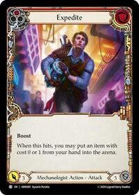 Expedite (Red) (AMX009) [Armory Deck: Maxx Nitro]