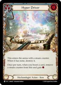 Hyper Driver (Blue) (AMX027) [Armory Deck: Maxx Nitro]