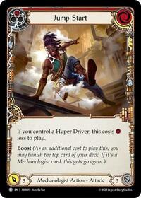 Jump Start (Red) (AMX011) [Armory Deck: Maxx Nitro]