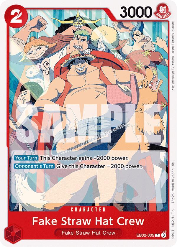Fake Straw Hat Crew (EB02-005) [Extra Booster: Anime 25th Collection]