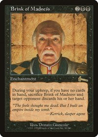 Brink of Madness (50) [Urza's Legacy]