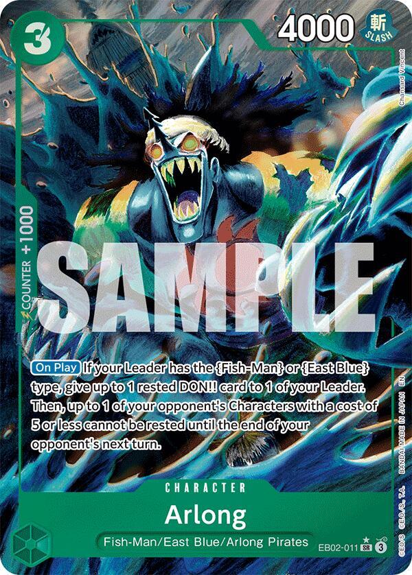 Arlong (Alternate Art) (EB02-011) [Extra Booster: Anime 25th Collection]