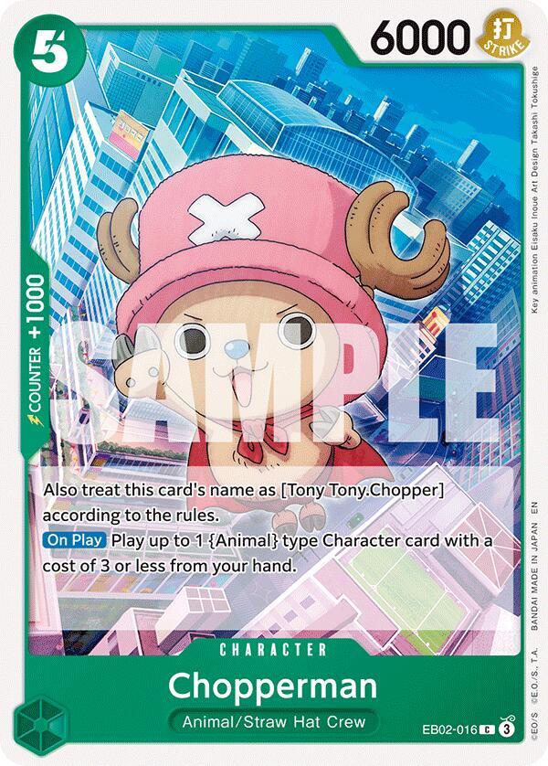 Chopperman (EB02-016) [Extra Booster: Anime 25th Collection]