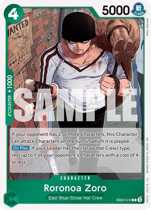 Roronoa Zoro (EB02-019) [Extra Booster: Anime 25th Collection]