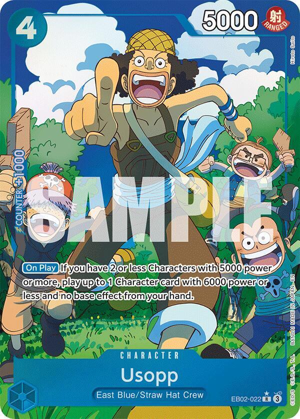 Usopp (Alternate Art) (EB02-022) [Extra Booster: Anime 25th Collection]
