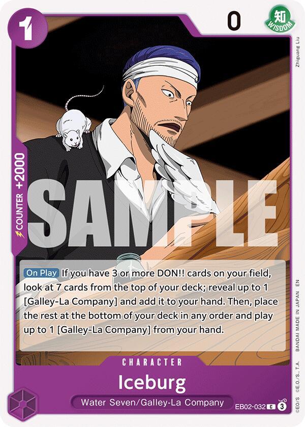 Iceburg (EB02-032) [Extra Booster: Anime 25th Collection]